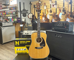 Ibanez V390 Tree of Life Vintage Series Acoustic Guitar w/ Hard Shell Case 1981