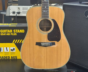 Ibanez V390 Tree of Life Vintage Series Acoustic Guitar w/ Hard Shell Case 1981
