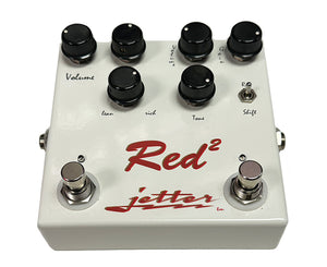 Jetter Red Square Dual Overdrive Effects Pedal