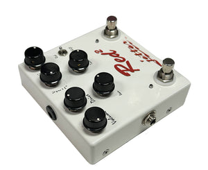 Jetter Red Square Dual Overdrive Effects Pedal