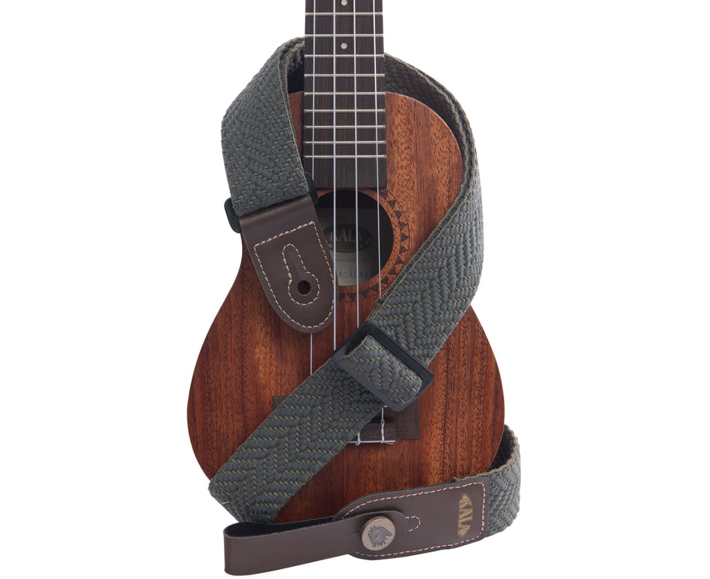 Kala Herringbone Handmade Ukulele Strap - Made in the Brazil