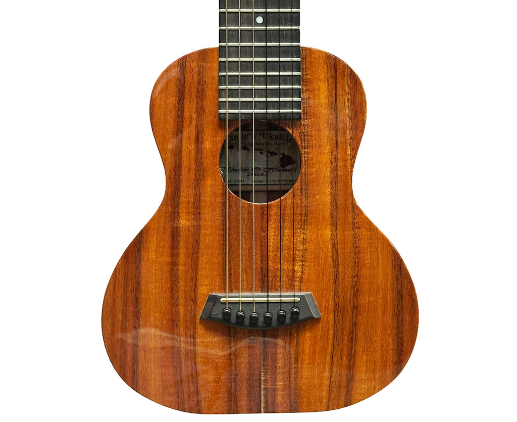 Kanile'a K-1-GL6-CORE Core Grade Koa 6-String Guitarlele w/ Case, Made in Hawaii - Megatone Music