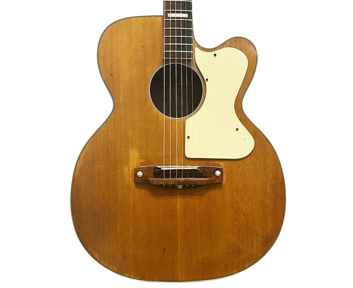 Kay K24 Jumbo Vintage Acoustic Guitar w/ Hard Shell Case 1950's