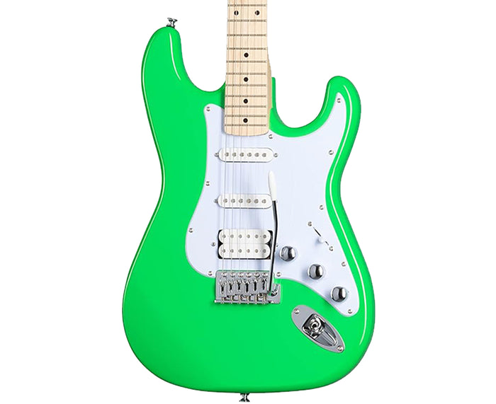 Kramer Focus VT-211S Electric Guitar in Neon Green