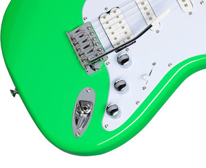 Kramer Focus VT-211S Electric Guitar in Neon Green