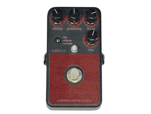 Lovepedal HSR-3-Red Multi-Reverb Effects Pedal