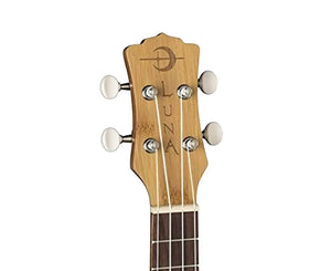 Luna Bamboo Concert Ukulele w/ Gig Bag