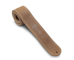 Martin Distressed Ball Glove Leather Strap Guitar Strap in Light Brown - Megatone Music