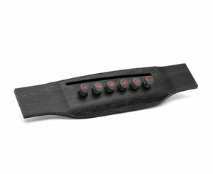 Martin LUXE BY MARTIN Liquidmetal Bridge Pins Turkish Emery/Dark Gray