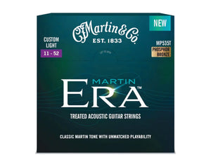 Martin Era Treated Acoustic Guitar Strings Phosphor Bronze 11-52