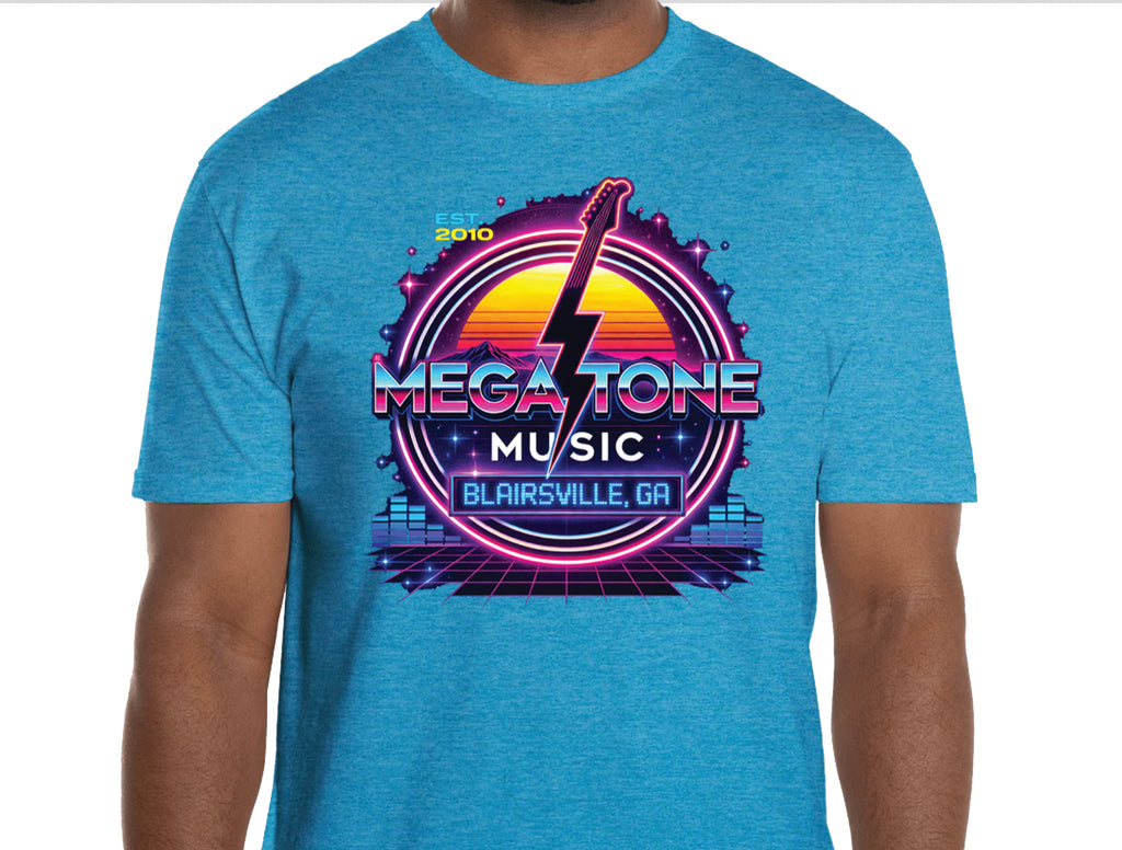 Megatone Music T-Shirts Blue XL