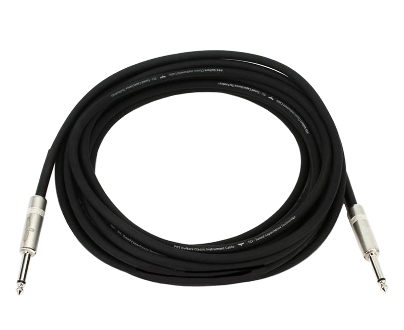 PRS Classic Straight to Straight Instrument Cable - 25 foot – Megatone ...