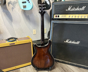 Paul Reed Smith SE Hollowbody II Piezo in Black Gold Burst w/ PRS Case