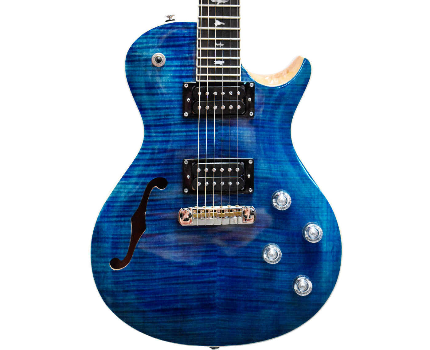 PRS SE Zach Myers Signature Electric Guitar, Myers Blue w/ Gigbag