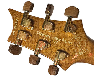 Paul Reed Smith PRS Private Stock Mira Electric Guitar in Quilted Faded Indigo 2009 - One-Piece Top