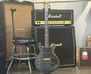 Paul Reed Smith PRS Private Stock Mira Electric Guitar in Quilted Faded Indigo 2009 - One-Piece Top