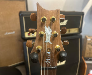 Paul Reed Smith PRS Private Stock Mira Electric Guitar in Quilted Faded Indigo 2009 - One-Piece Top