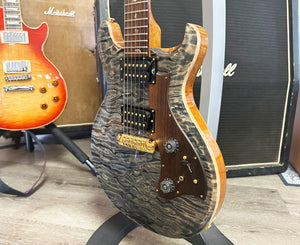 Paul Reed Smith PRS Private Stock Mira Electric Guitar in Quilted Faded Indigo 2009 - One-Piece Top