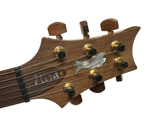 Paul Reed Smith PRS Private Stock Mira Electric Guitar in Quilted Faded Indigo 2009 - One-Piece Top