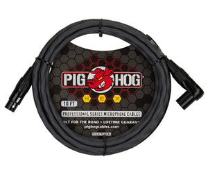 Pig Hog Hex Series Mic Cable, 10ft - Grey