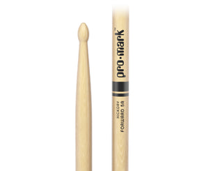 ProMark Classic Forward 5A Hickory Drumsticks, Oval Wood Tip