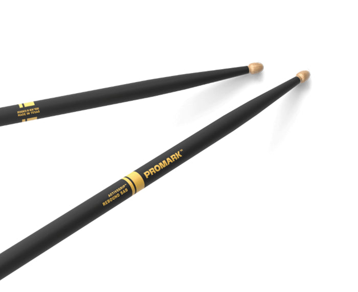 Rebound 5AB ActiveGrip Hickory Drumstick, Acorn Wood Tip