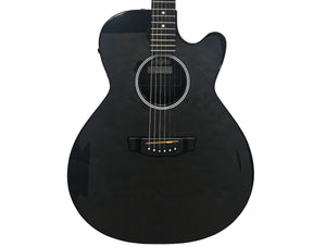 Rainsong A-WS 1000 Carbon Fiber Acoustic-Electric in Gloss Black with Gig Bag 2007 - Megatone Music