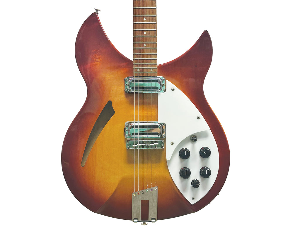 Rickenbacker 330V Fire Glo 6-String Electric Guitar w/ OHSC 1996 Rare!