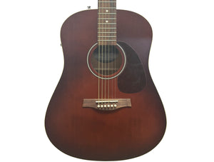 Seagull S6 Original Presys II Dreadnought Acoustic-Electric Guitar Burnt Umber