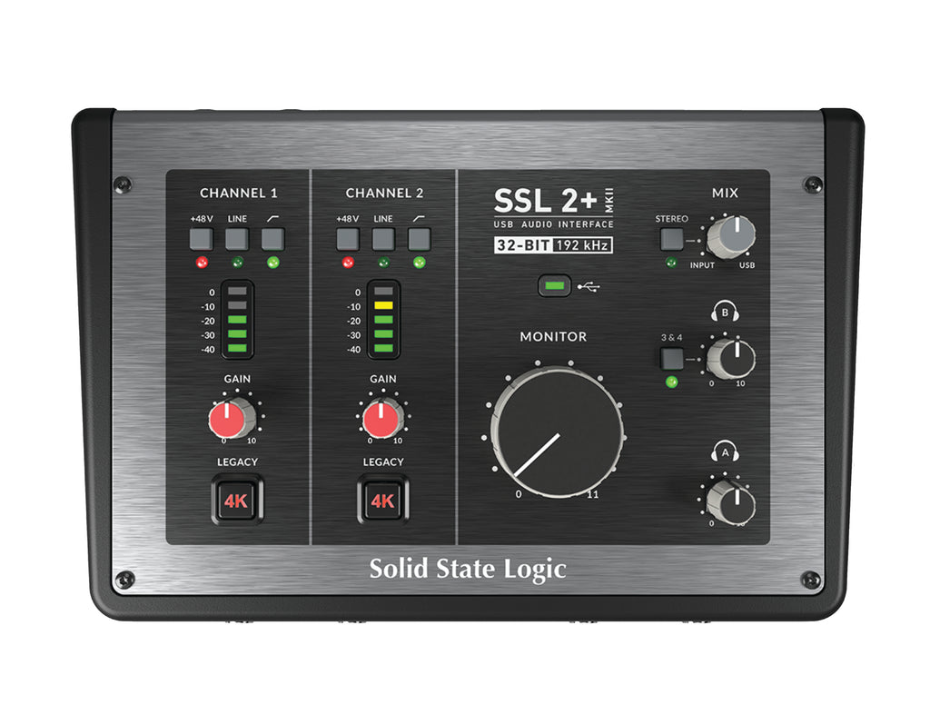 Solid State Logic SSL 2+ MKII USB-C Audio Interface