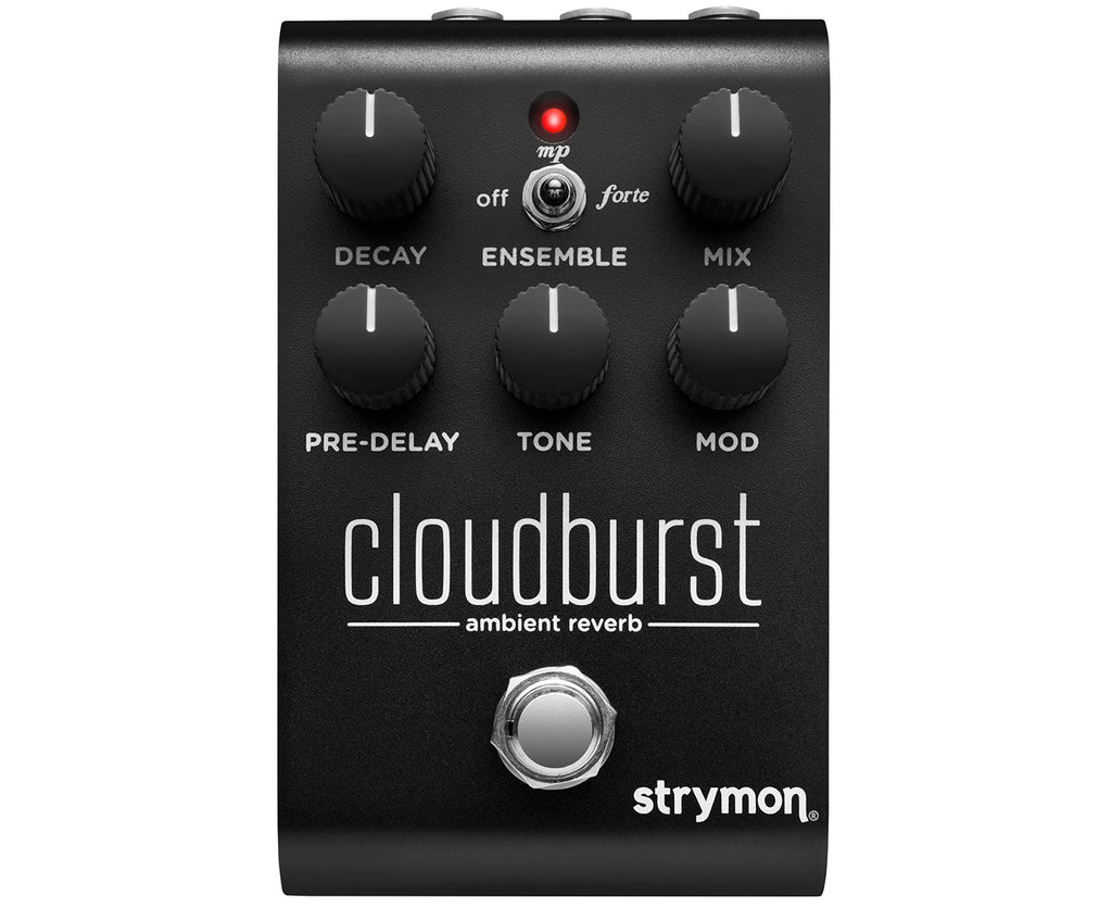 Strymon Cloudburst Ambient Reverb Effects Pedal - Midnight Edition - Megatone Music