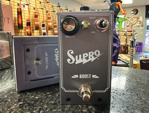 Supro 1303 Boost JFET Pedal With Volume Expression Jack