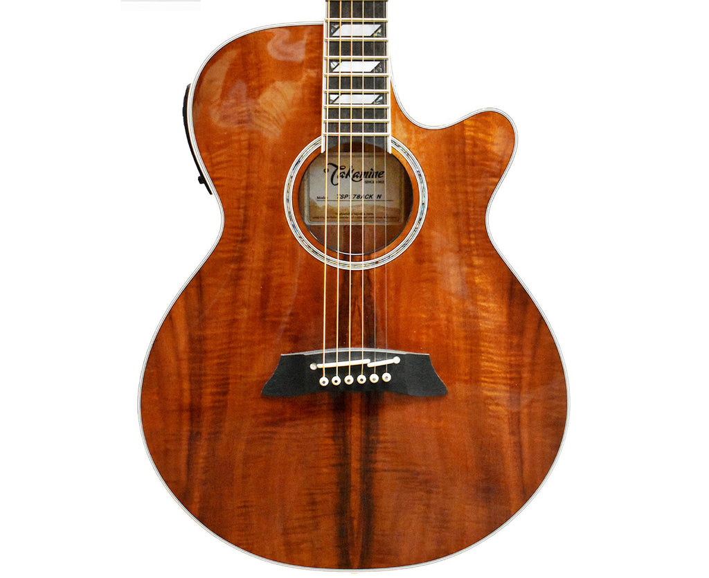 Takamine TSP178ACK-N Thinline Acoustic-Electric in Koa with Polyfoam Gigbag MIJ 2022