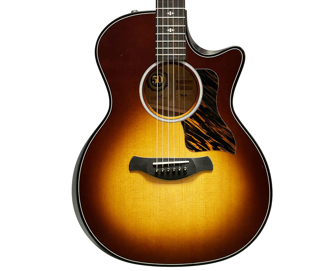 Taylor Guitars 50th Anniversary 314ce Builder's Edition LTD Grand  Auditorium Acoustic-Electric Guitar in Kona Burst