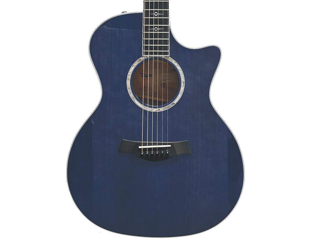 Taylor Guitars 614ce Special Edition Grand Auditorium Acoustic-Electric Guitar in Pacific Blue 2023
