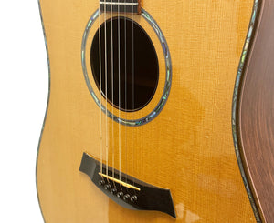 Taylor 910 Dreadnought Acoustic-Electric Guitar in Natural 1996