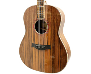 Taylor Guitars Custom Hand-Picked Grand Pacific Acoustic-Electric Guitar - Stripy Red Sinker Top | Honduran Rosewood with Tooled Case