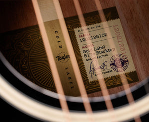 Taylor Guitars Gold Label 517e Super Auditorium Acoustic-Electric Guitar Blacktop