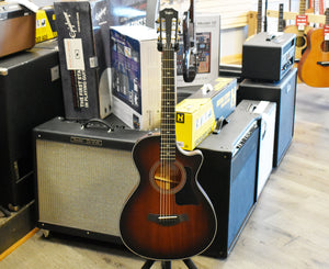 Taylor Guitars 322ce 12-Fret Grand Concert Acoustic-Electric Guitar Shaded Edge Burst