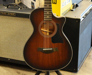 Taylor Guitars 322ce 12-Fret Grand Concert Acoustic-Electric Guitar Shaded Edge Burst