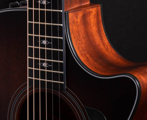 Taylor Guitars 322ce 12-Fret Grand Concert Acoustic-Electric Guitar Shaded Edge Burst