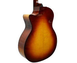 Taylor Guitars 424ce Urban Ash LTD Grand Auditorium Acoustic-Electric Guitar in Western Sunset