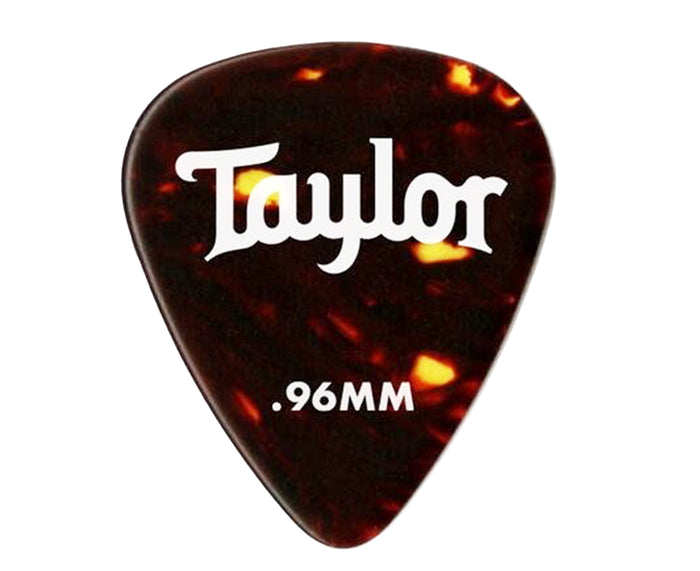 Taylor Celluloid 351 Guitar Picks in Classic Shell .96mm 12-Pack