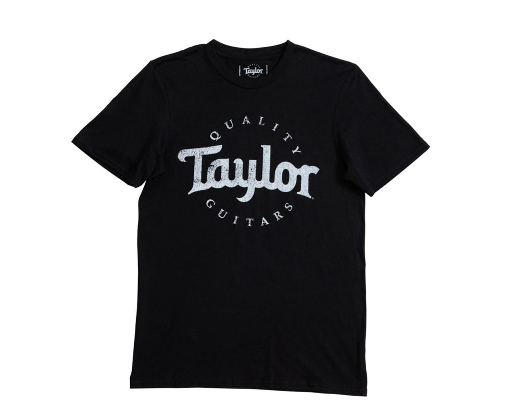Taylor Men's Distressed T-Shirt in Black and White - XL
