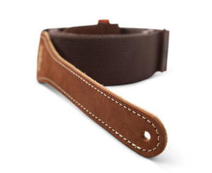 Taylor GS Mini Guitar Strap in Chocolate Brown