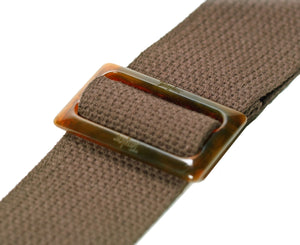 Taylor GS Mini Guitar Strap in Chocolate Brown