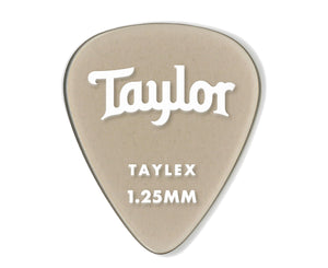 Taylor Premium 351 Taylex Guitar Picks 1.25mm, 6-pack