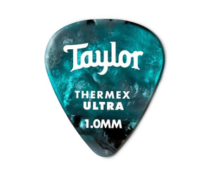 Taylor Premium 351 Thermex Ultra Guitar Picks, Abalone, 6-Pack