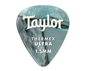 Taylor Premium 351 Thermex Ultra Guitar Picks in Abalone 1.50mm, 6-pack