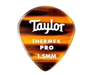 Taylor Premium 651 Thermex Pro Guitar Picks in Shell 1.50mm, 6-pack